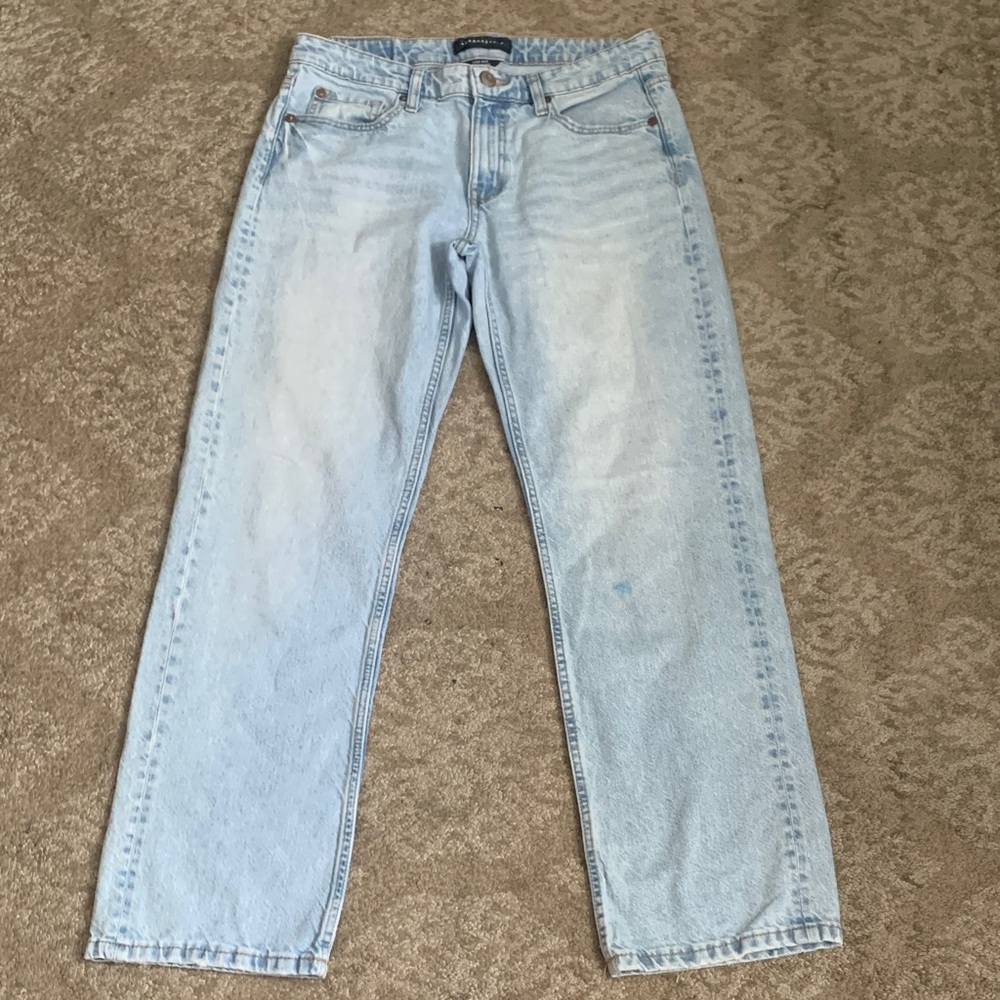 Aeropostale Light Blue Straight Leg Men’s Jeans